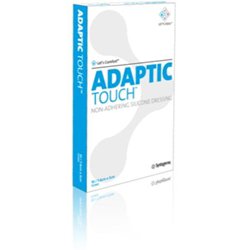 Systagenix Wound Management Adaptic Touch Non-Adhering Dressing Cellulose Acetate, Silicone 3 X 2 Inch - 500501