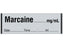 Shamrock - Drug Label Anesthesia Label MARCAINE _____ mg / mL / Date _____ Time _____ Int. _____ Gray 1/2 X 1 Inch - SA-3001-DTI-PRE