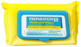 Pfizer Preparation H Hemorrhoid Relief Pad 48 per Box - 573055620