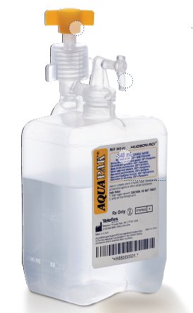 Teleflex Medical Aquapak Humidifier with Adapter 540 mL Sterile Water Universal - 005-40