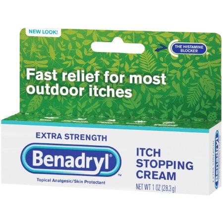 Benadryl - Itch Relief 2% - 0.1% Strength Cream 1 oz. Tube - 00501320101