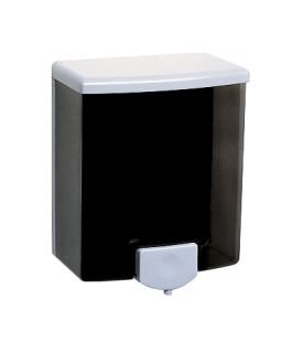 Lagasse ClassicSeries Soap Dispenser Black / Gray Plastic Push Bar 40 oz. Wall Mount - BOB40