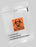 Minigrip Speci-Zip Specimen Transport Bag with Document Pouch 20 X 24 Inch Polyethylene Biohazard Symbol / Storage Instructions Zip Closure NonSterile - IP2024B3T