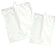 Medegen Medical Products - Patient Belongings Bag 14 X 16 Inch Plastic Drawstring Closure White - PLD14WHI