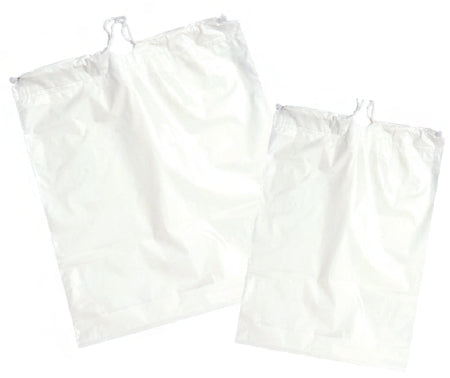 Minigrip Patient Belongings Bag 14 X 16 Inch Plastic Drawstring Closure White - PLD14WHI