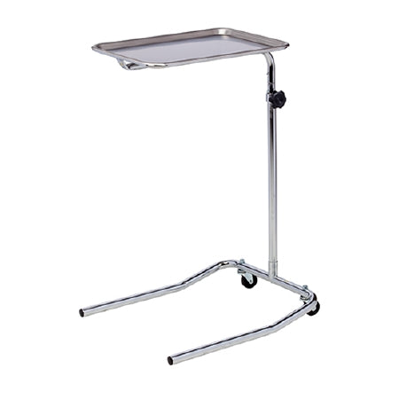 Clinton Industries Mayo Instrument Stand Tray U-Shaped Base 31 - 50 Inch 22 Inch - -21