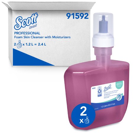 Scott Pro - Soap Foaming 1,200 mL Dispenser Refill Bottle Floral Scent - 91592