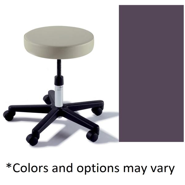 Midmark Corporation Stool Exam Ritter Value Series Perfect Plum Casters Backless 5 Leg Ea - 270-001-229
