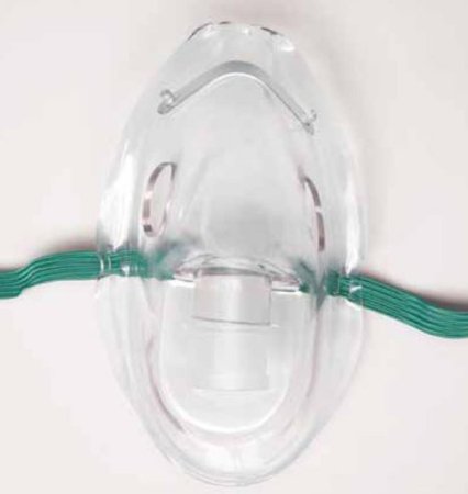 Salter Labs Salter Labs Aerosol Face Mask Elongated Style Pediatric User One Size Fits Most Adjustable Elastic Head Strap - 1120-0-50
