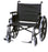 Gendron Regency XL 2002 Bariatric Wheelchair Desk Length Arm Removable Arm Style Mag Wheel Black 24 Inch Seat Width 600 lbs. Weight Capacity - 5624-18-61-36