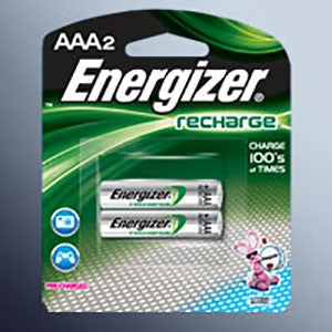 Bulbtronics Energizer recharge NiMH Battery AAA Cell 1.2V Rechargeable 2 Pack - 7064
