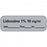 PDC - Drug Label Anesthesia Label Lidocaine1% mg/mL Date_Time_Int Gray 1/2 X 1-1/2 Inch - LAN-11D10