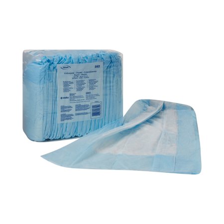 TENA Regular - Underpad 23 X 36 Inch Disposable Fluff Light Absorbency - 352