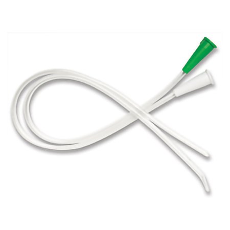 Easy Cath - Urethral Catheter Coude Tip Uncoated PVC 10 Fr. 16 Inch - EC103