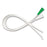 Easy Cath - Urethral Catheter Coude Tip Uncoated PVC 10 Fr. 16 Inch - EC103