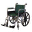 Newmatic Medical MRI Non-Magnetic Wheelchair Full Length Arm Padded Arm Style Mag Wheel Forest Green 22 Inch Seat Width 350 lbs. Weight Capacity - WC22