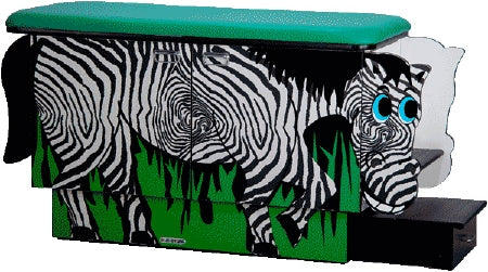 Goodtime Medical Pediatric Exam Table Fixed Height 325 Lbs. - D-ZEBRA