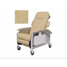 Graham-Field Lumex Clinical Care 3-Position Recliner Gypsum Renaissance Fabric Four Tente Swivel Caster, Three Locking Caster Four Tente Swivel Caster, Three Locking Caster - FR577RG9205