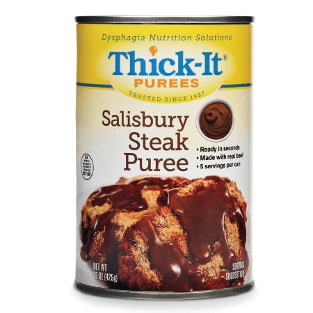 Thick-It - Puree 15 oz. Can Salisbury Steak Flavor Ready to Use Puree Consistency - H314-F8800