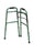 Mabis Healthcare DMI Dual Release Folding Walker Adjustable Height Aluminum Frame 250 lbs. Weight Capacity 32 to 38 Inch Height - 500-1044-0100
