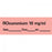 Precision Dynamics Pre-Printed Label Anesthesia Label Rocuronium 10 Mg/mL Red 1-1/2 X 1/2 Inch - AN-161D10