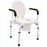 Patterson Medical Supply Commode Chair Steel Frame 19 to 23 Inch Height - 81499334