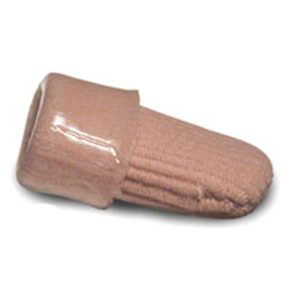 PolyGel Cap Protector Visco-Gel Dgtl Ribbed Knit/Mineral Oil Smls Beige Sz Sm/Md 50/Bag - 1050/50