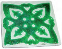 Quad Tree - Sensory Gel Pad Green, 4 Tree Design, 15 X 15 Inch, Gel - 912442G