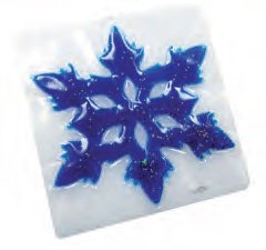 Skil-Care Snow Flake Sensory Gel Pad Yellow, 6 Spoke , 15 X 15 Inch, Gel - 912447Y