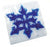 Snow Flake - Sensory Gel Pad Yellow, 6 Spoke , 15 X 15 Inch, Gel - 912447Y