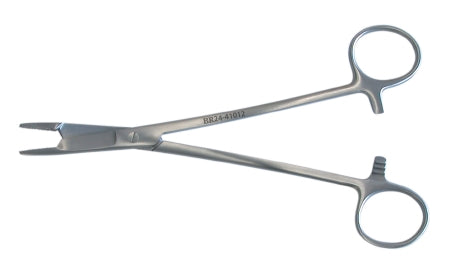BR Surgical Needle Holder 6-1/2 Inch Straight Serrated - BR24-41016