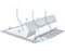 Essity HMS North America Inc TENA InstaDri Air Underpad 23 X 36 Inch Disposable Polymer Heavy Absorbency - 359