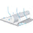 TENA InstaDri Air - Underpad 23 X 36 Inch Disposable Polymer Moderate Absorbency - 359