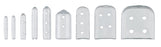 Tip-It - Instrument Tip Protector 1/8 X 1 X 1 Inch, 9, Clear, Vented - 3-2509C