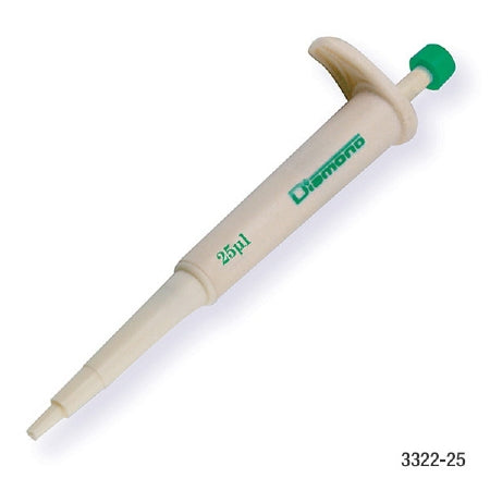 Globe Scientific Diamond Jr. Fixed Volume Mini Pipette 25 µL - 3322-25