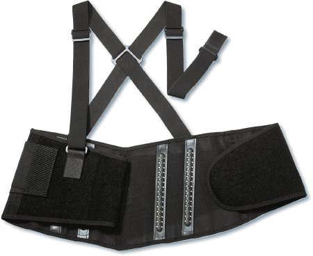 ProFlex 2000SF High Performance - Worker Back Support with Suspenders Small Hook and Loop Closure 25 to 30 Inch Waist Circumference Adult - 11282
