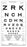 Good-Lite Good-Lite Distance Vision Eye Chart 10 Foot - 600722
