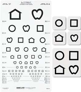 Good-Lite Good-Lite Pediatric Proportional Distance Chart 10 Foot - 800722