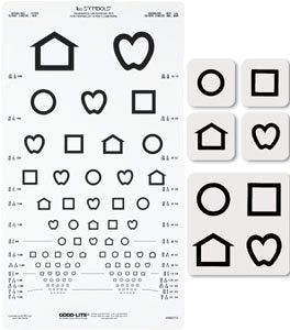 GOOD-LITE - Eye Chart Good-Lite 10 Foot Measurement Acuity Test - 800722