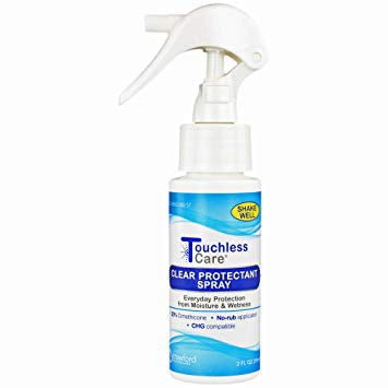 Crawford Healthcare Touchless Care Protective Barrier Spray 2 oz., 25% Petrolatum, 20% Dimethicone - 72402