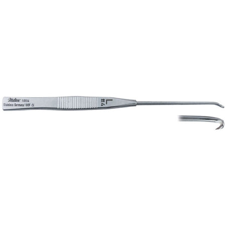 Miltex - Phlebectomy Hook Mueller 5-1/4 Inch Length German Stainless Steel NonSterile Reusable - 10334