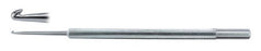 Miltex - Phlebectomy Hook Crochet 5-7/8 Inch Length German Stainless Steel NonSterile Reusable - 10409