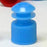 Globe Scientific Globe Scientific Tube Closure LDPE Flanged Plug Cap Blue 11.5 X 17.1 mm For 13 mm Test Tubes, Centrifuge Tubes and Round Cuvettes NonSterile - 118240B