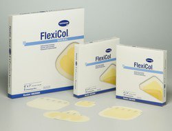 Hartmann FlexiCol Hydrocolloid Dressing 2 X 2 Inch Square Sterile - 48600000