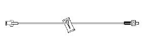 MPS Medical Extension Set 60 Inch Tubing 2 mL Priming Volume - EB-060-03