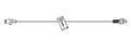 MPS Medical - Extension Set 60 Inch Tubing 2 mL Priming Volume - EB-060-03