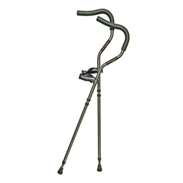 Millennium Medical Crutch Extended Tall In-Motion Aluminum 70-86" 1/Pr - MWD5600