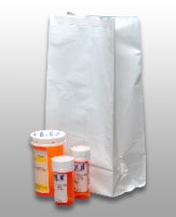 Elkay Plastics - Pharmacy Bag 4 X 7 X 14 Inch White Adhesive Closure - WPB7415