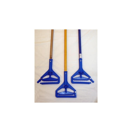 Saalfeld Redistribution Zephyr Wet Mop Handle 60 Inch Metal / Plastic Silver / Blue - 16170