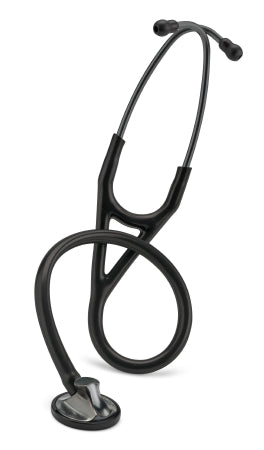 3M Littmann Master Cardiology - Cardiology Stethoscope Black 1-Tube 27 Inch Tube Single Head Chestpiece - 2176